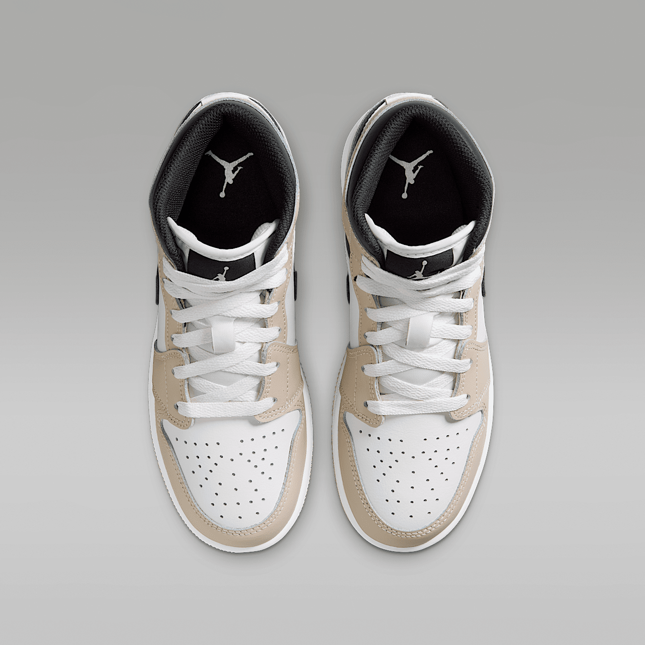 Nike Air Jordan 1 Mid sneaker Summit White/Rattan/Off Noir