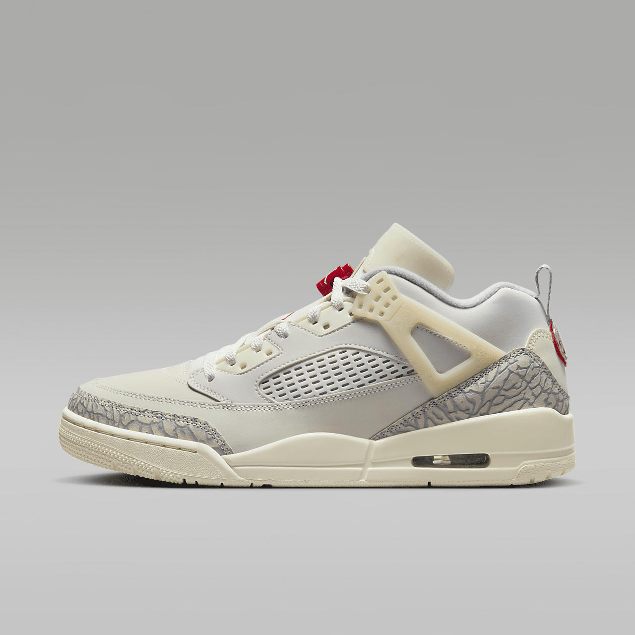 Nike Jordan Spizike Low sneaker Sail/Coconut Milk/Sandstone/University Red