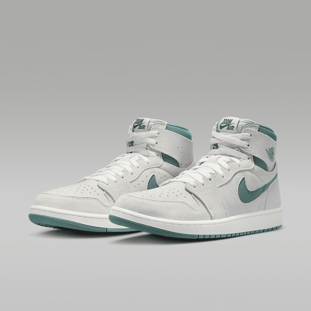 Nike Air Jordan 1 Zoom sneaker Summit White/Oxidized Green/Bicoastal