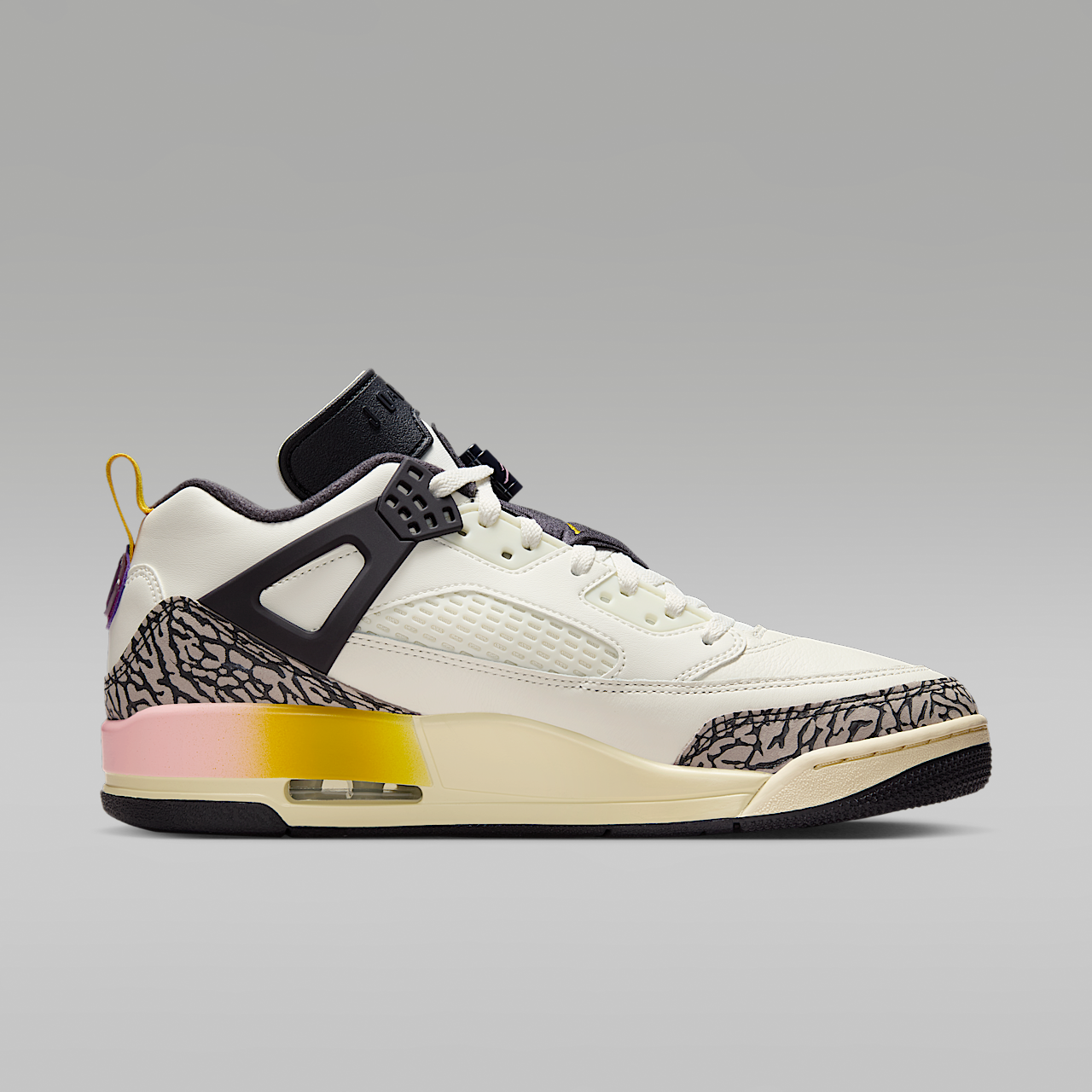 Nike Jordan Spizike Low sneaker Sail/Oil Grey/Muslin/Dark Sulfur