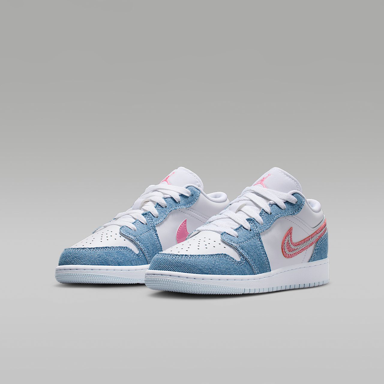 Nike Air Jordan sneaker Cobalt Bliss/Wit/Pink Glow