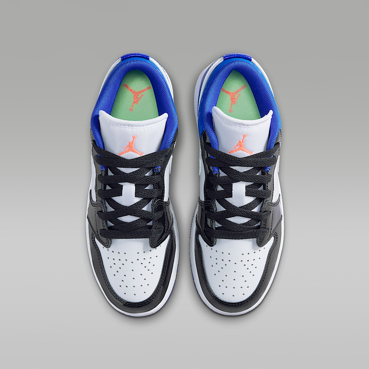 Nike Air Jordan sneaker Game Royal/Zwart/Zwart/Bright Mango