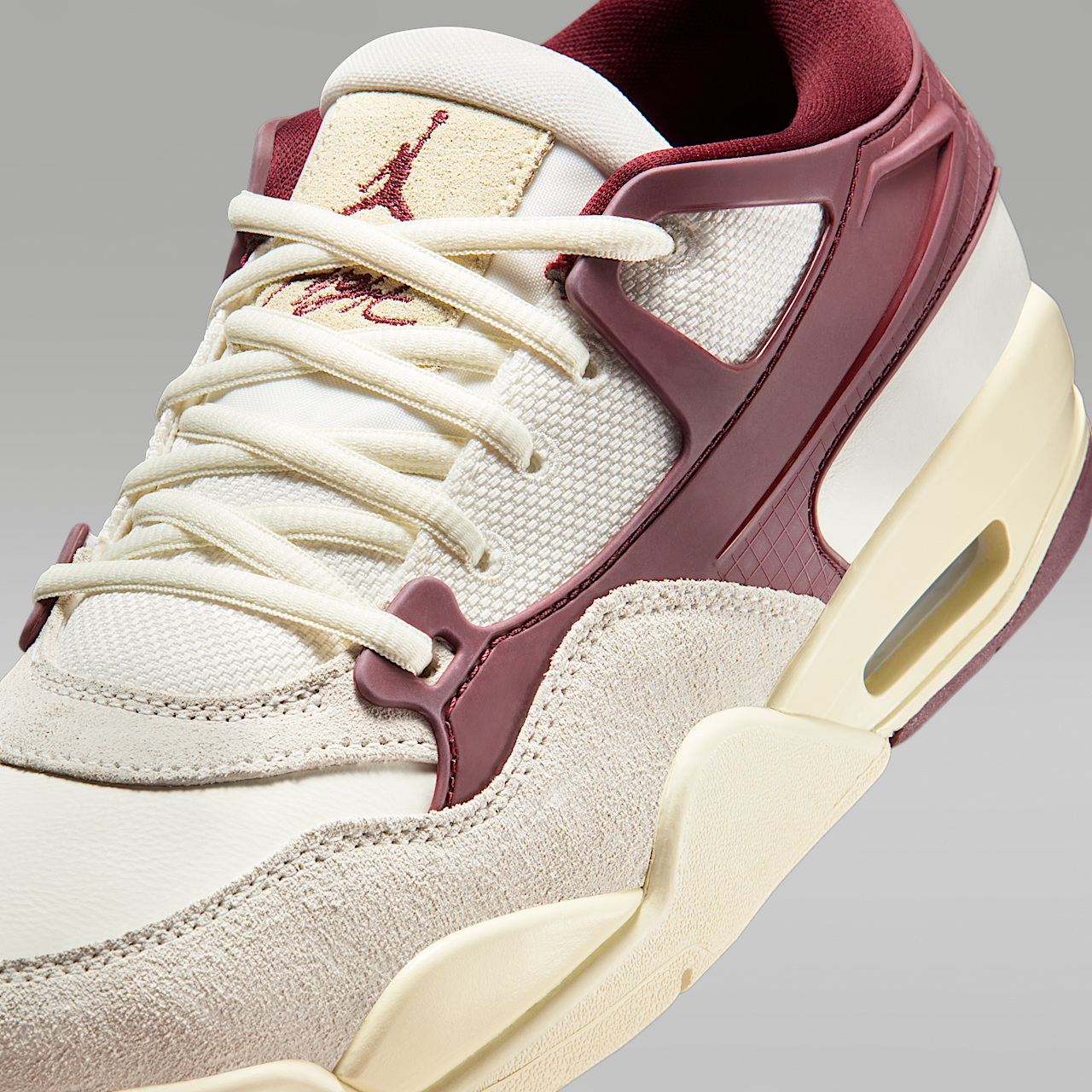 Nike Air Jordan 4 RM sneaker Sail/Dark Team Red/Coconut Milk