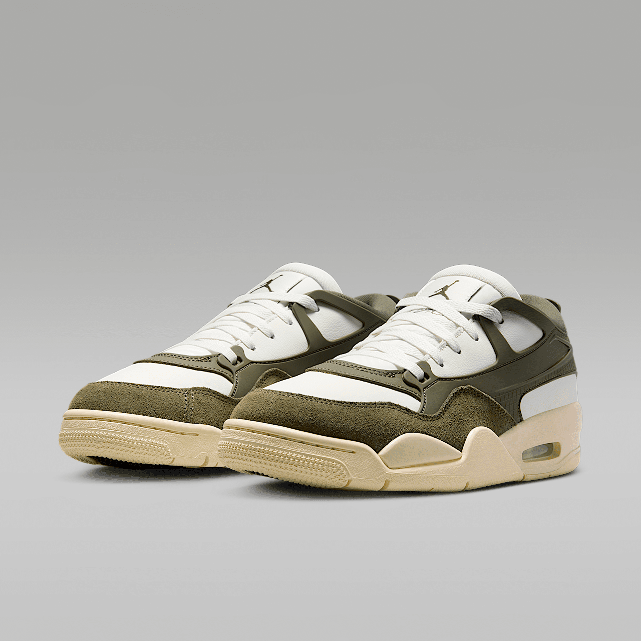 Nike Air Jordan 4 RM sneaker Sail/Coconut Milk/Medium Olive