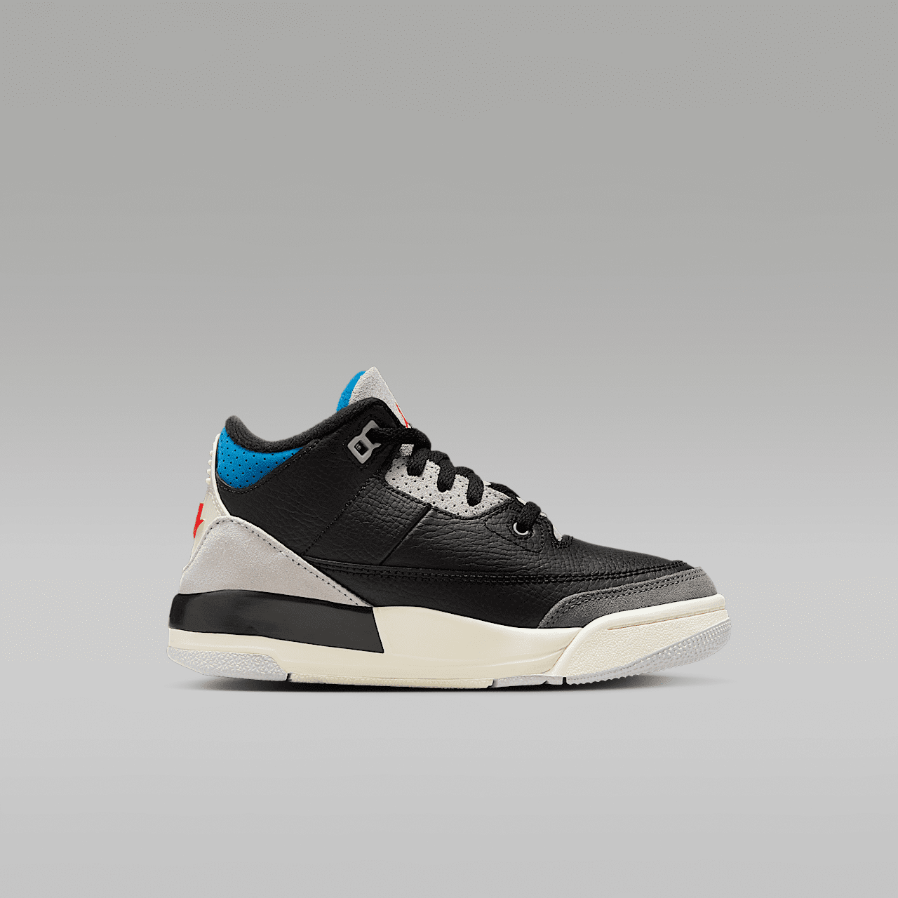 Nike  sneaker Zwart/Neutral Grey/Military Blue/Chile Red