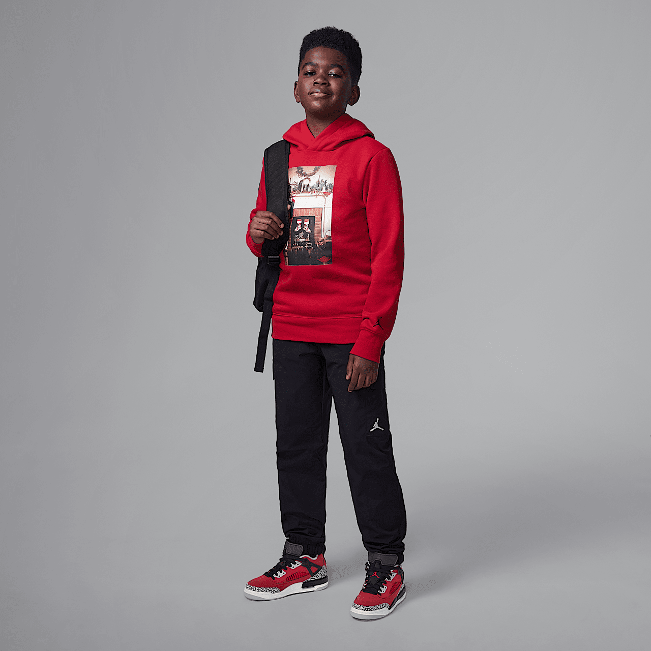 Nike  sneaker Gym Red/Wolf Grey/Cool Grey/Zwart