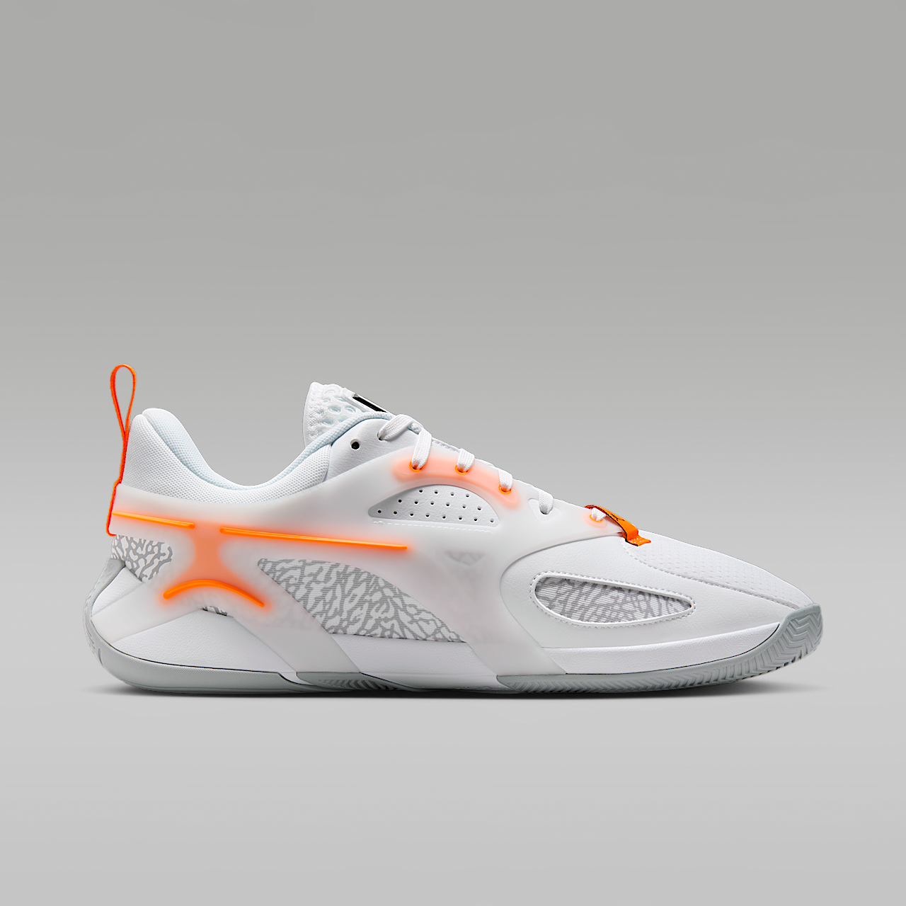 Nike  sneaker Wit/Total Orange/Wolf Grey/Zwart