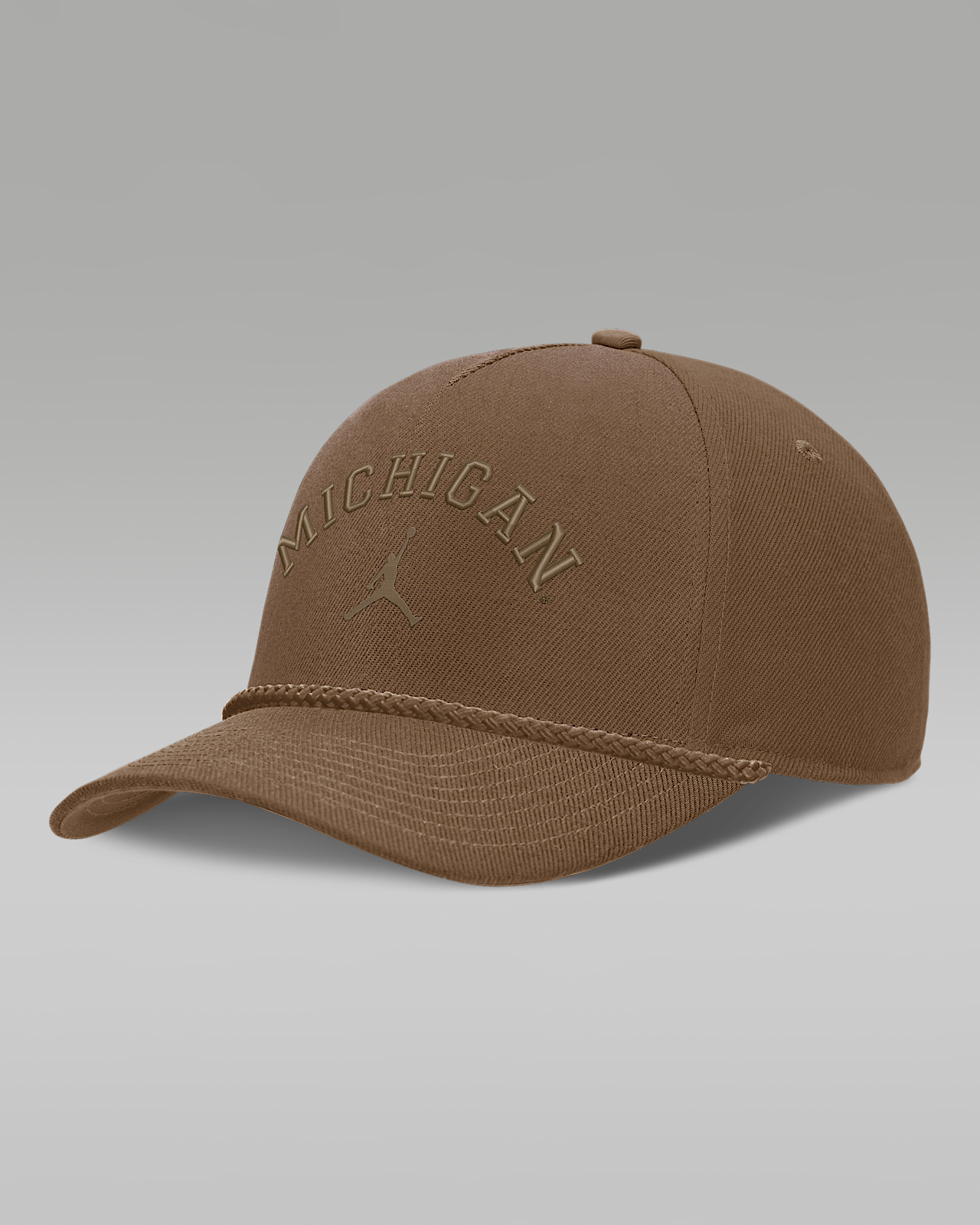Женские  Michigan Campus Prep Tonal Rope Rise Jordan Brand College Adjustable Hat