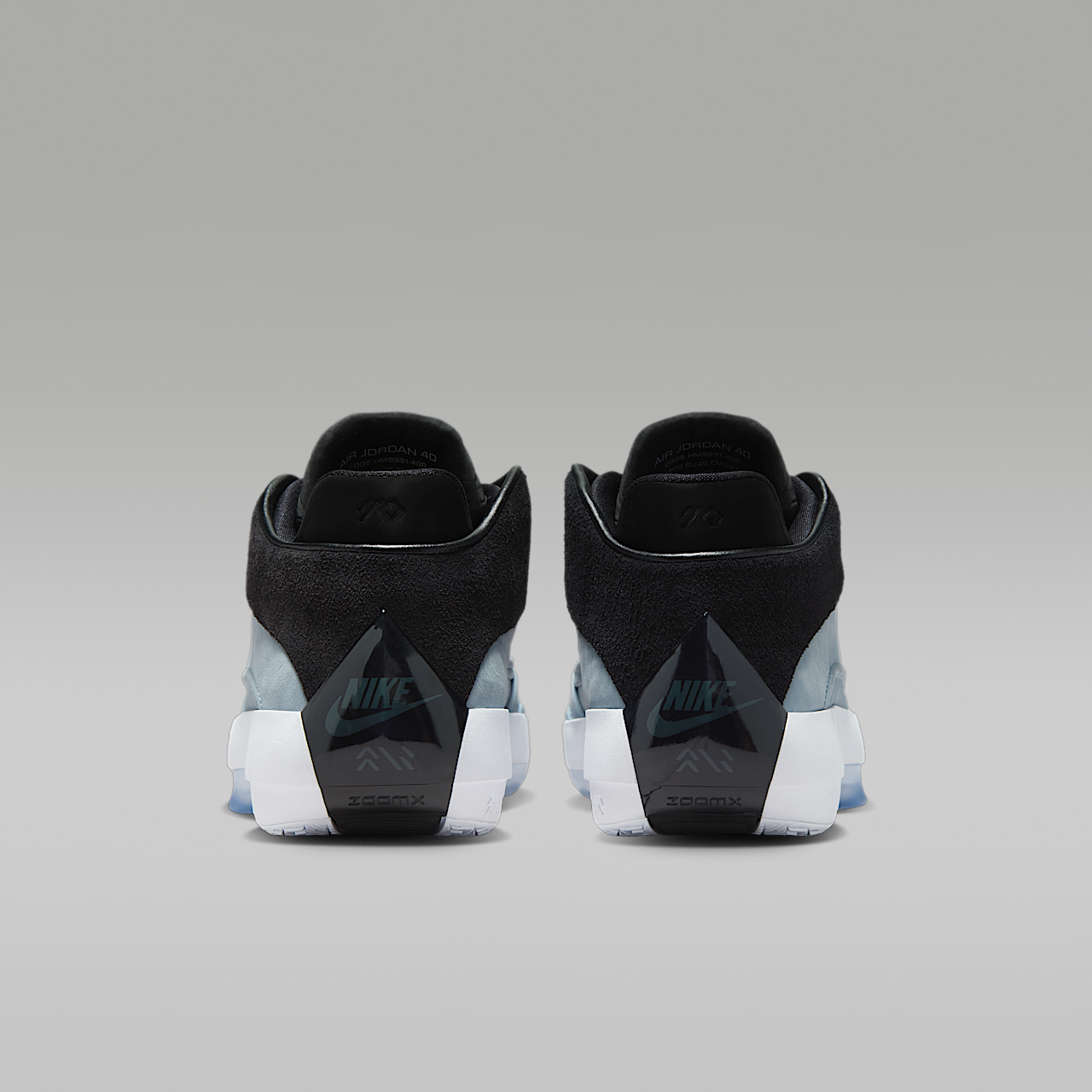 Nike Air Jordan sneaker Blue Grey/Zwart/Light Armory Blue
