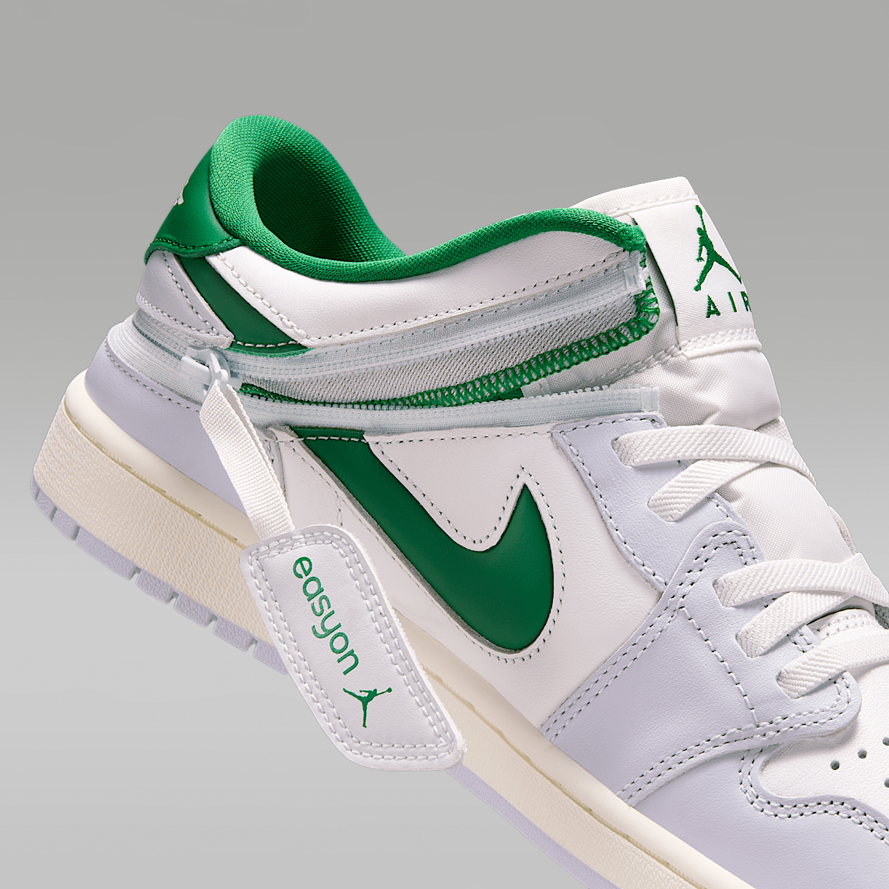 Nike Air Jordan 1 Low sneaker Summit White/Pure Platinum/Sail/Pine Green