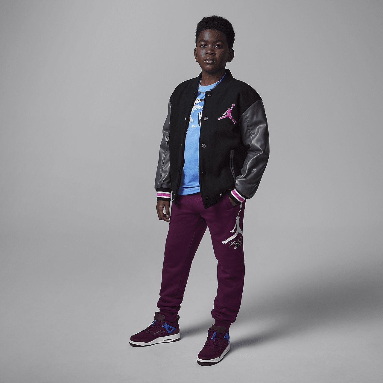 Nike  sneaker Bordeaux/Sail/Hyper Royal