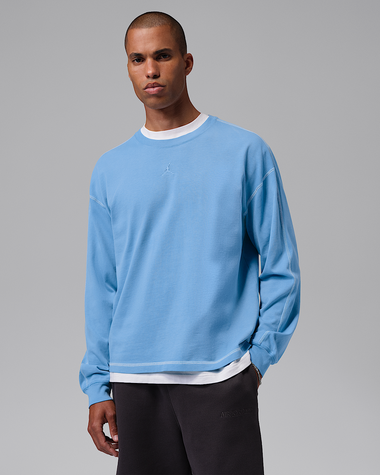 Мужские  Jordan Flight Heavyweight Long-Sleeve Top