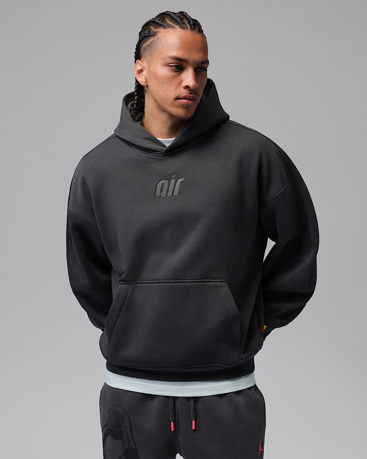 Мужское худи Jordan Brooklyn Fleece Oversized Pullover Hoodie