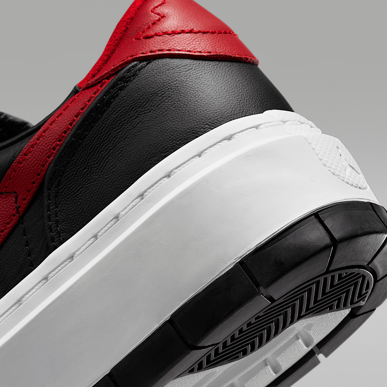 Nike Air Jordan 1 sneaker Zwart/Wit/Gym Red