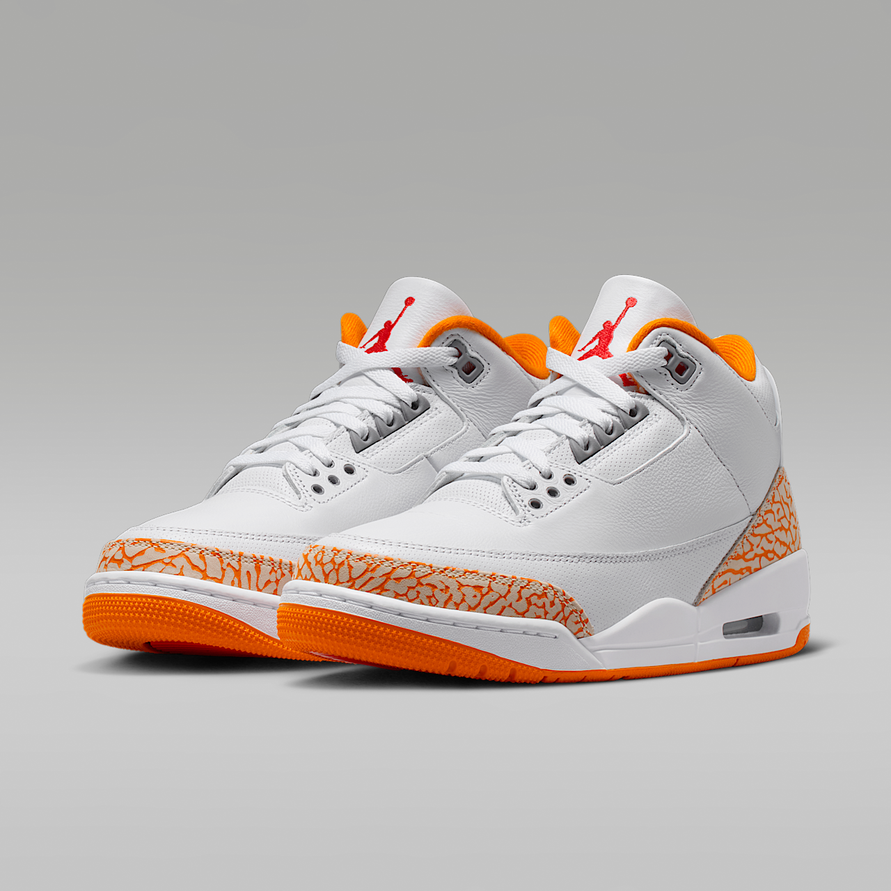 Nike Air Jordan sneaker Wit/Cement Grey/Fire Red/Meerkleurig