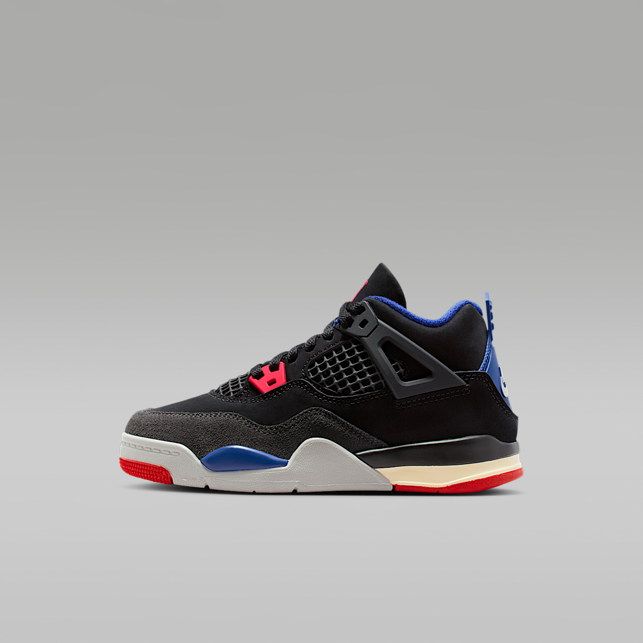 Nike  sneaker Zwart/Deep Royal Blue/Dark Smoke Grey/Fire Red