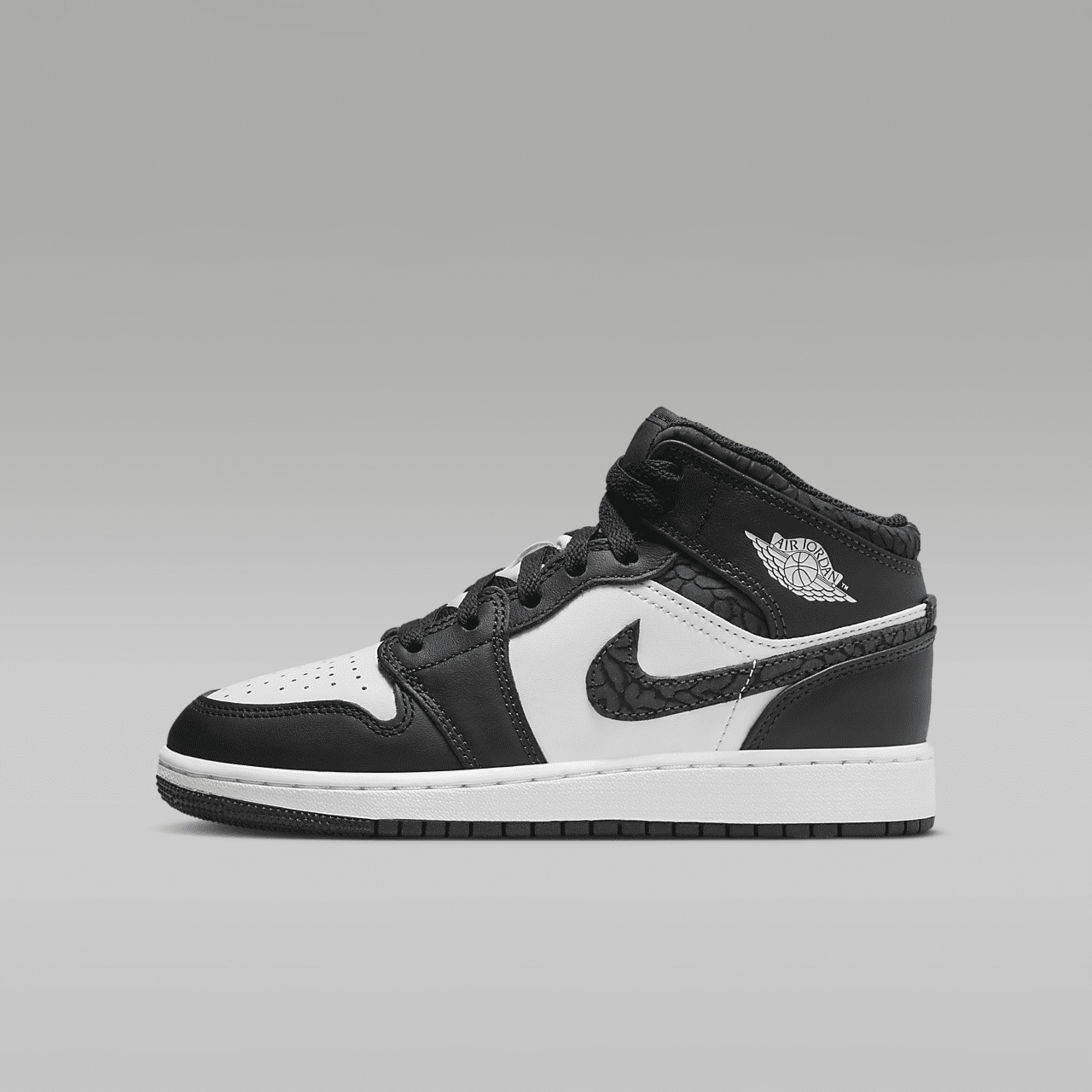 Nike Air Jordan 1 Mid sneaker Off Noir/Wit/Zwart/Zwart