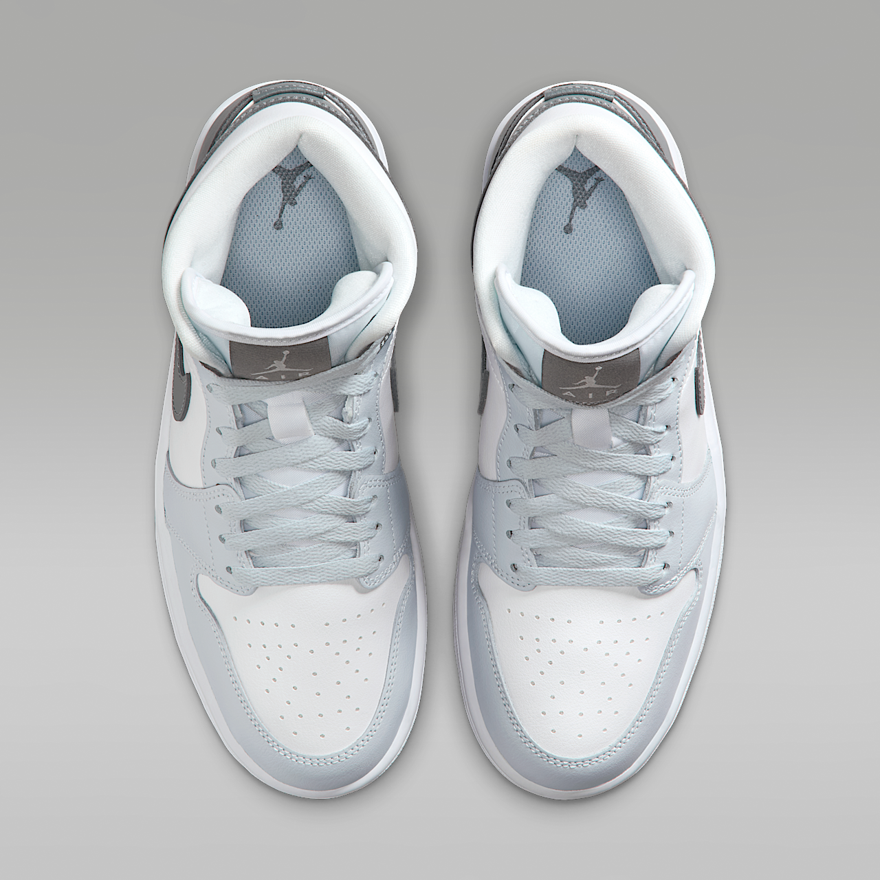 Nike Air Jordan sneaker Wit/Pure Platinum/Smoke Grey