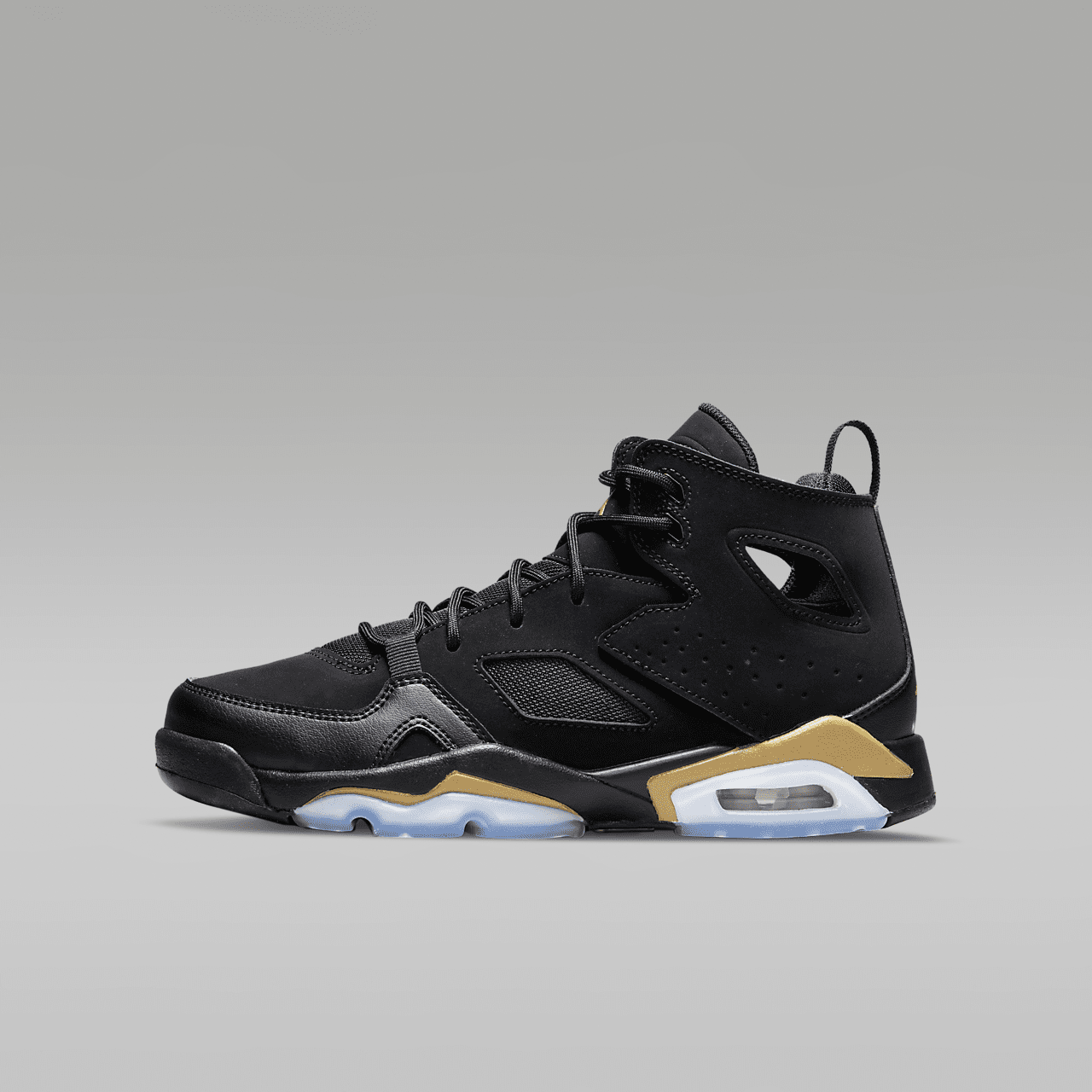 Nike  sneaker Zwart/Metallic Gold