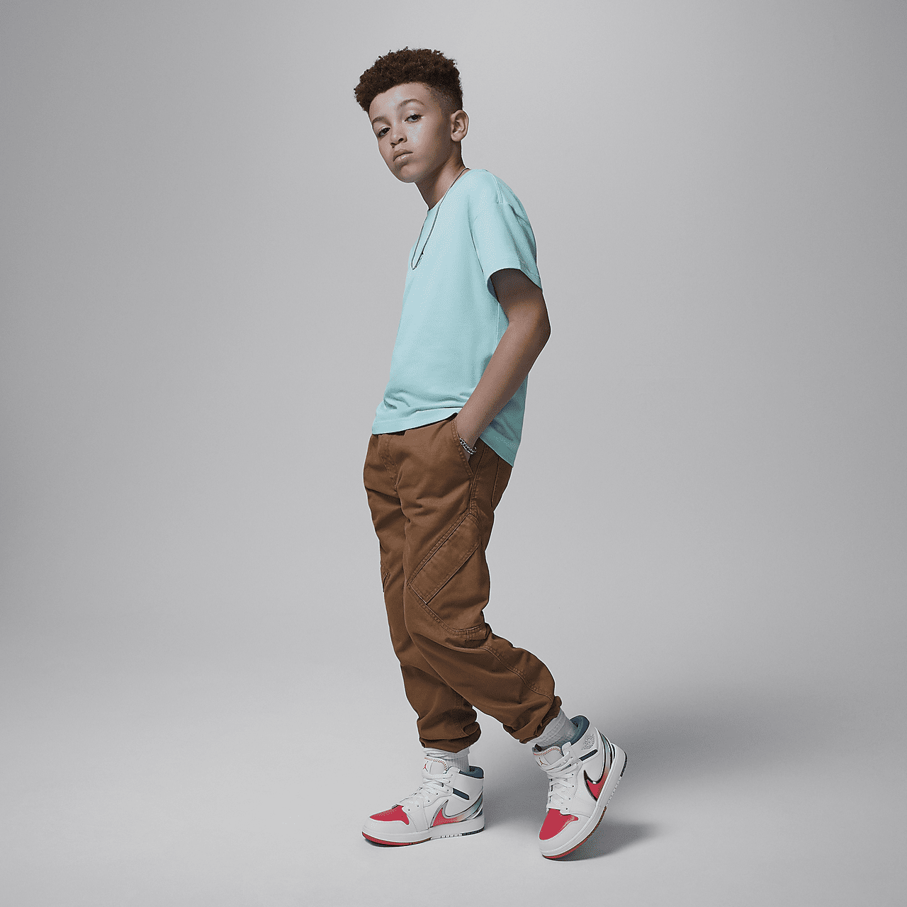 Nike  sneaker Wit/Racer Blue/Siren Red