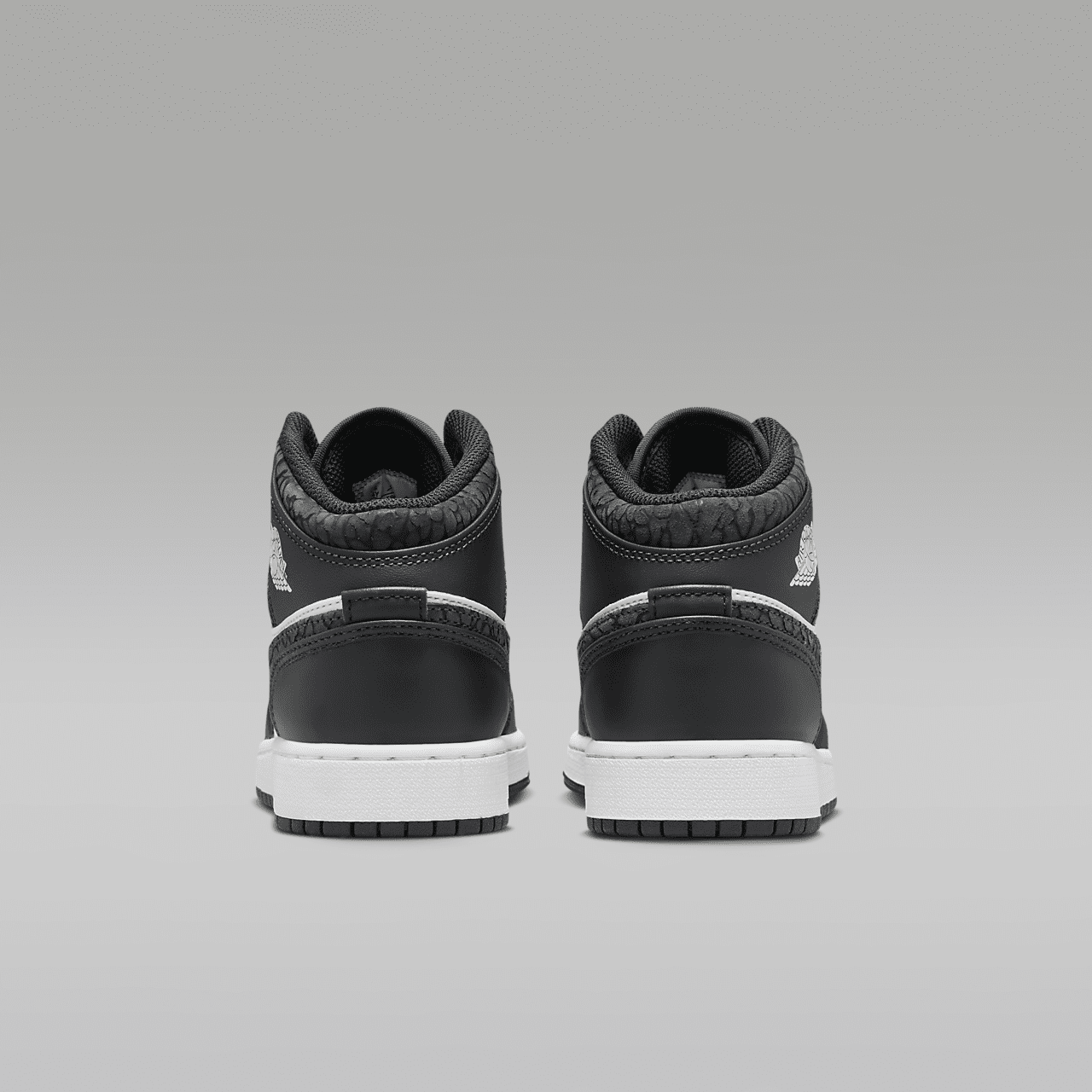 Nike Air Jordan 1 Mid sneaker Off Noir/Wit/Zwart/Zwart