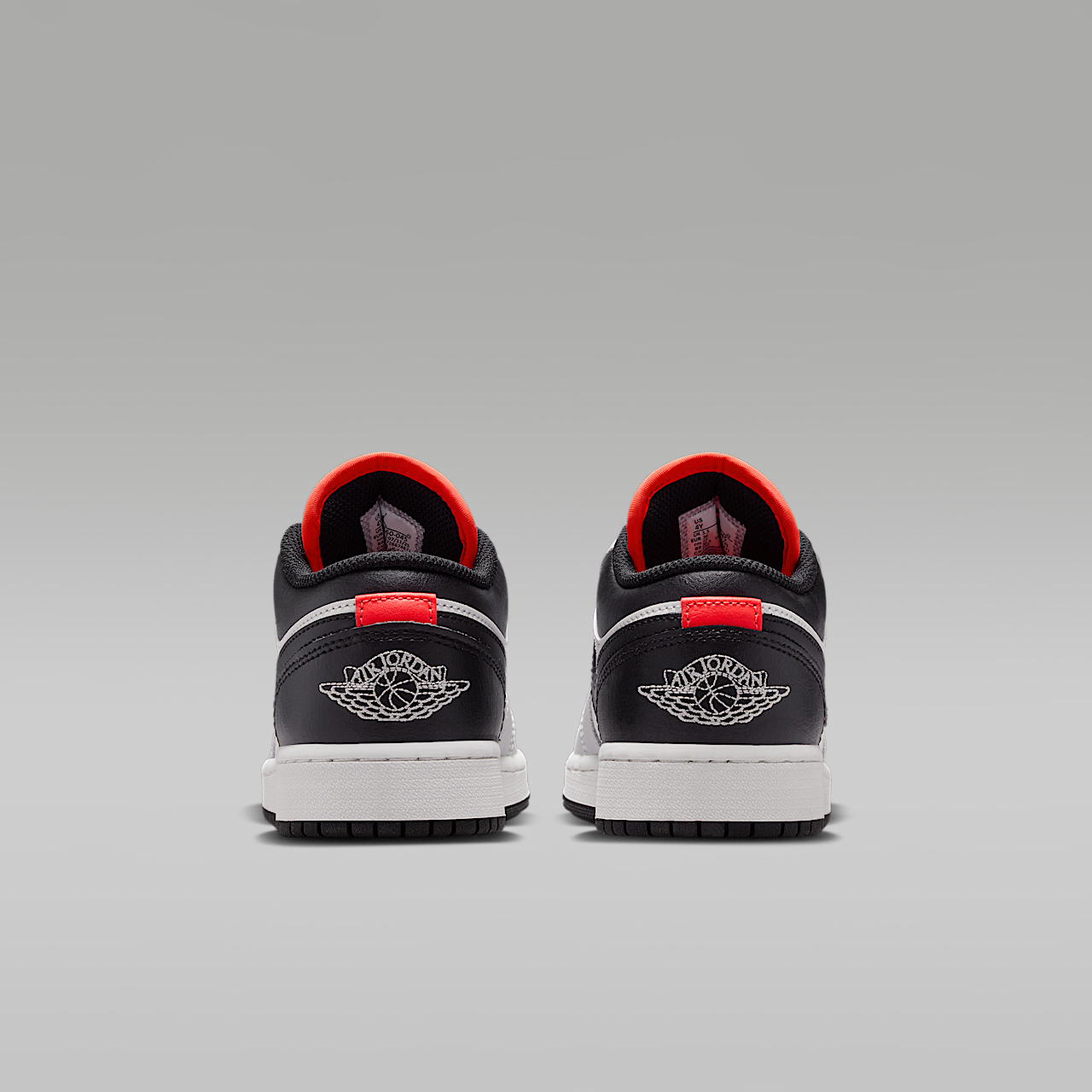 Nike Air Jordan 1 Low sneaker Zwart/Summit White/Infrared 23/Zwart