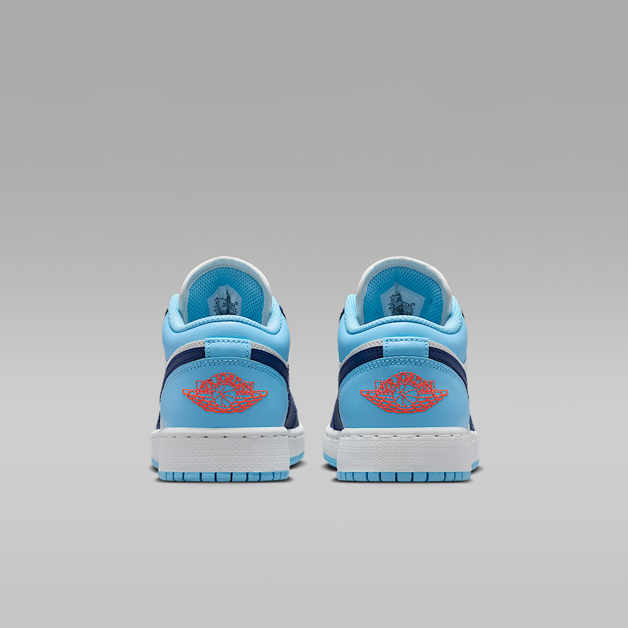 Nike Air Jordan 1 Low sneaker Sail/Blue Chill/Hot Lava/Blue Void
