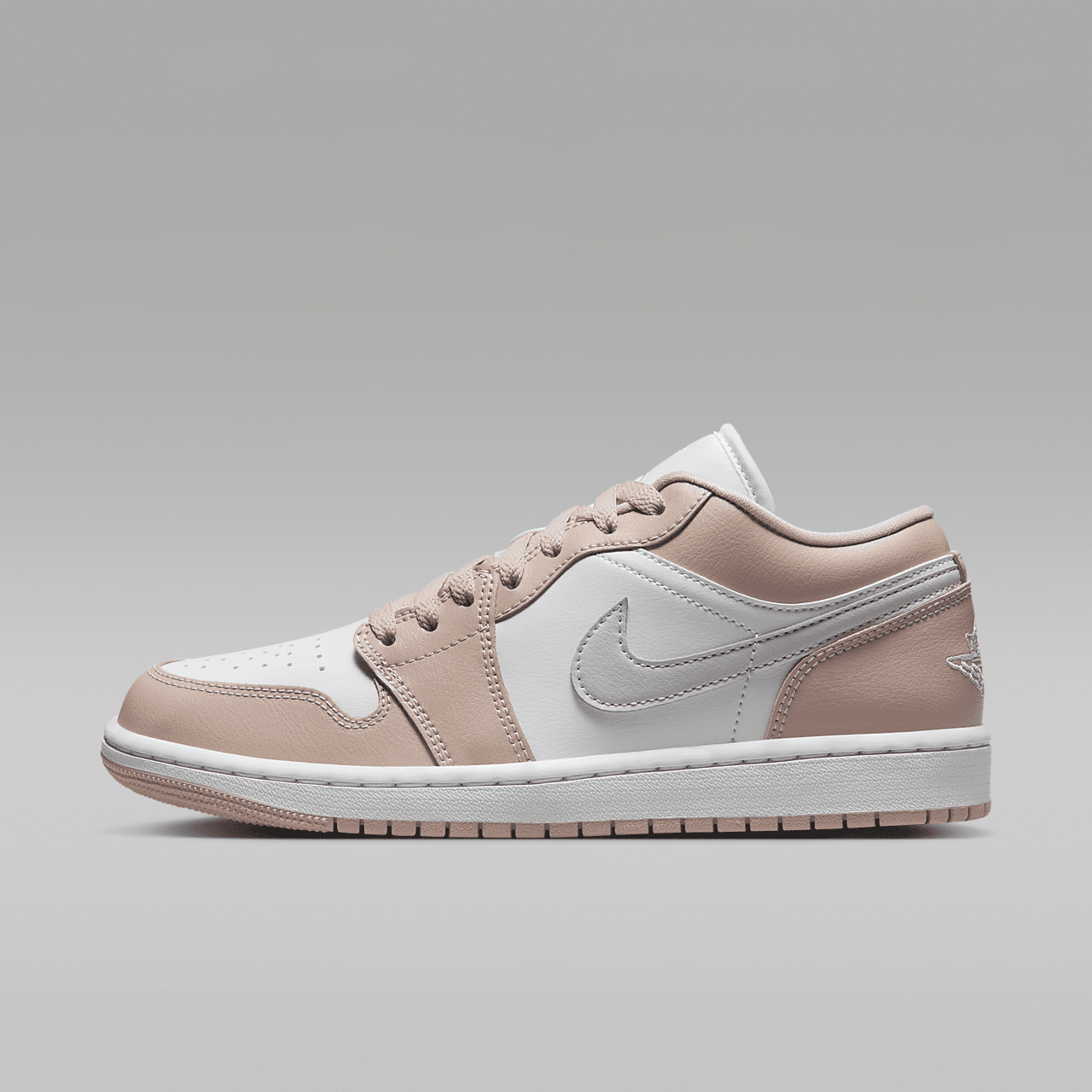 Nike Air Jordan 1 Low sneaker Wit/Particle Beige/Light Bone