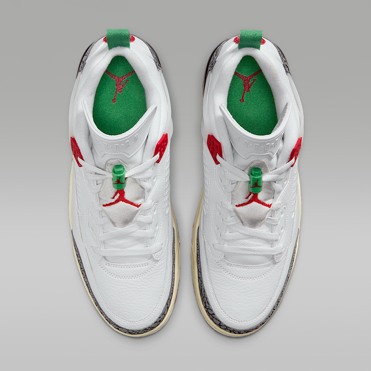 Nike Jordan Spizike Low sneaker Wit/Zwart/Sail/Varsity Red