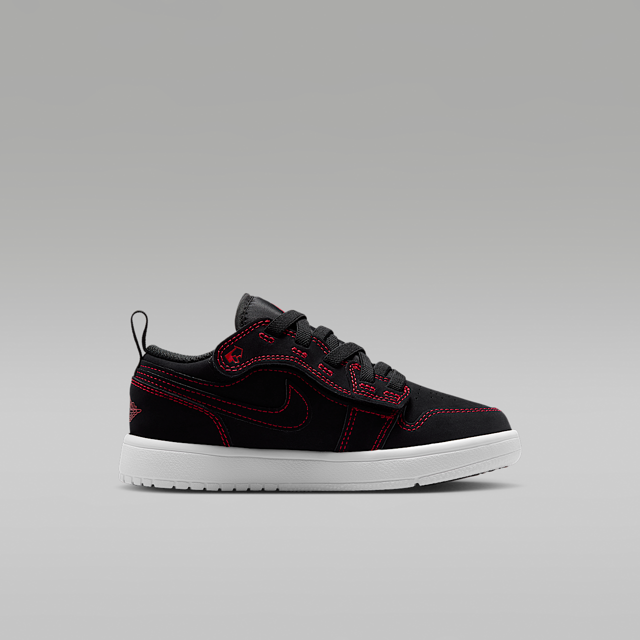 Nike  sneaker Zwart/Wit/University Red