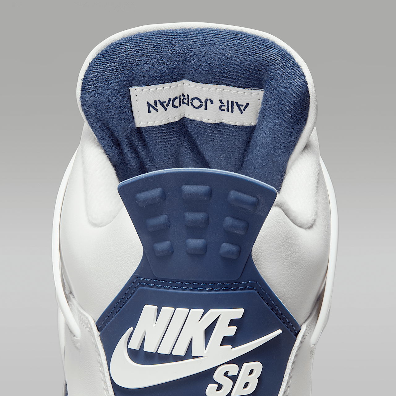 Nike Air Jordan 4 sneaker Summit White/Navy/Neutral Grey/Wit