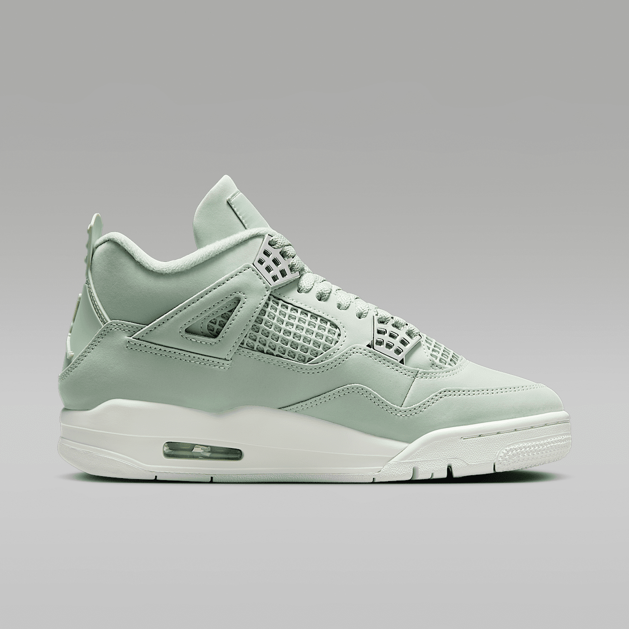 Nike Air Jordan 4 sneaker Seafoam/Metallic Silver/Sail