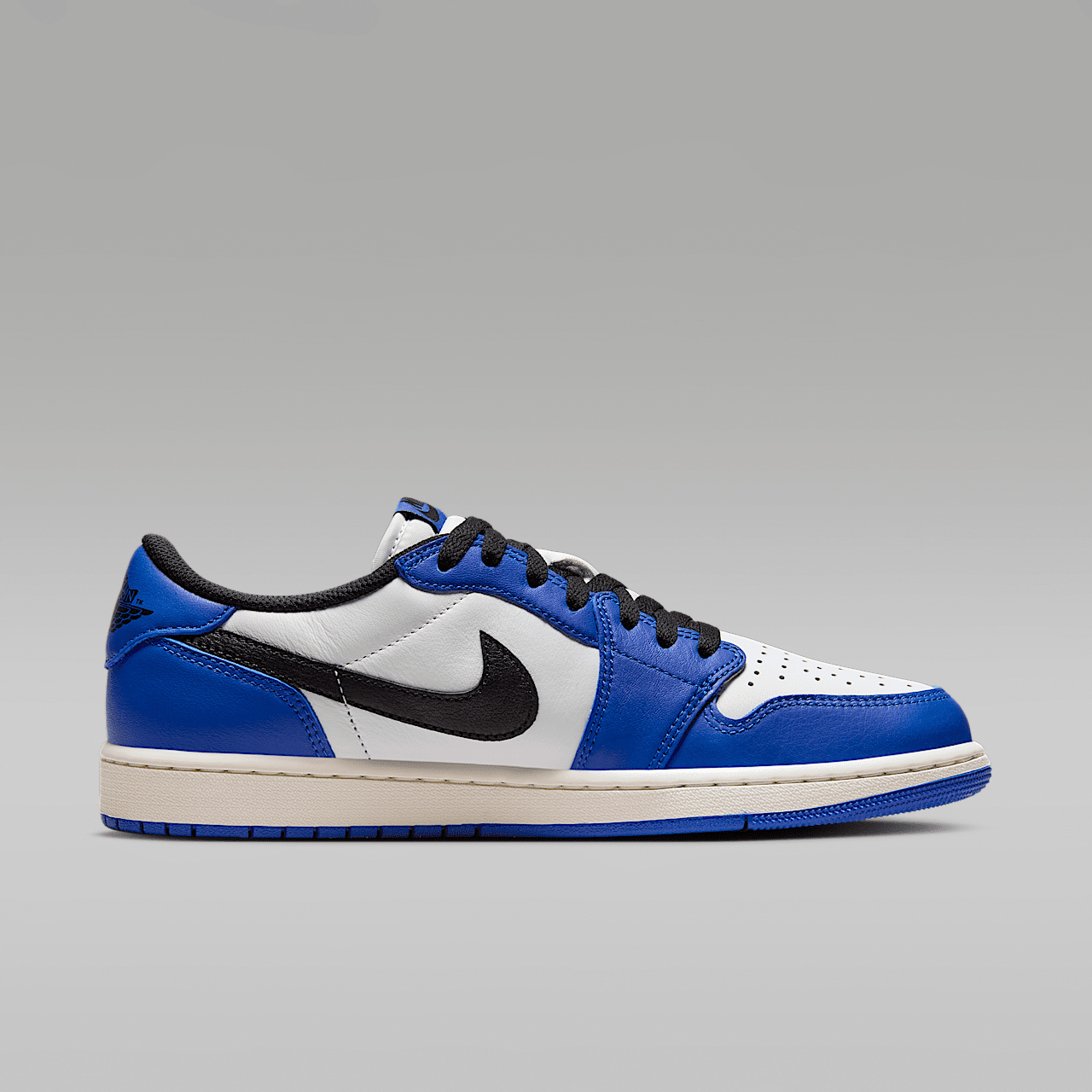 Nike Air Jordan 1 Low sneaker Wit/Game Royal/Sail/Zwart