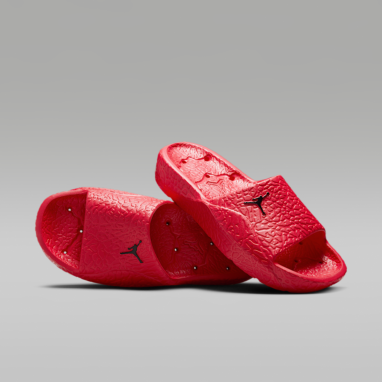 ★Nike★ Jordan Franchise M Fire Red Black HQ2163600 HQ2163- klapki Jordan Franchise fire red - Basket4Ballers