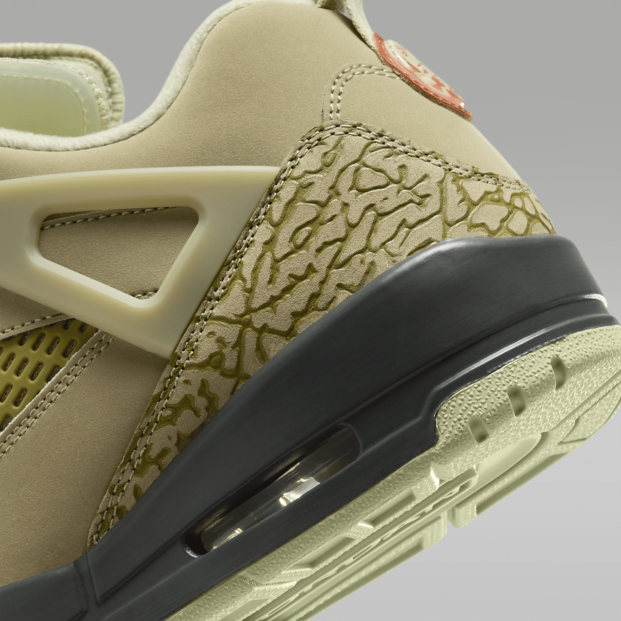 Nike Jordan Spizike Low sneaker Neutral Olive/Olive Aura/Dark Smoke Grey/Dark Russet