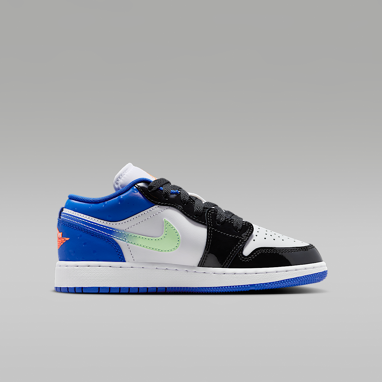 Nike Air Jordan sneaker Game Royal/Zwart/Zwart/Bright Mango