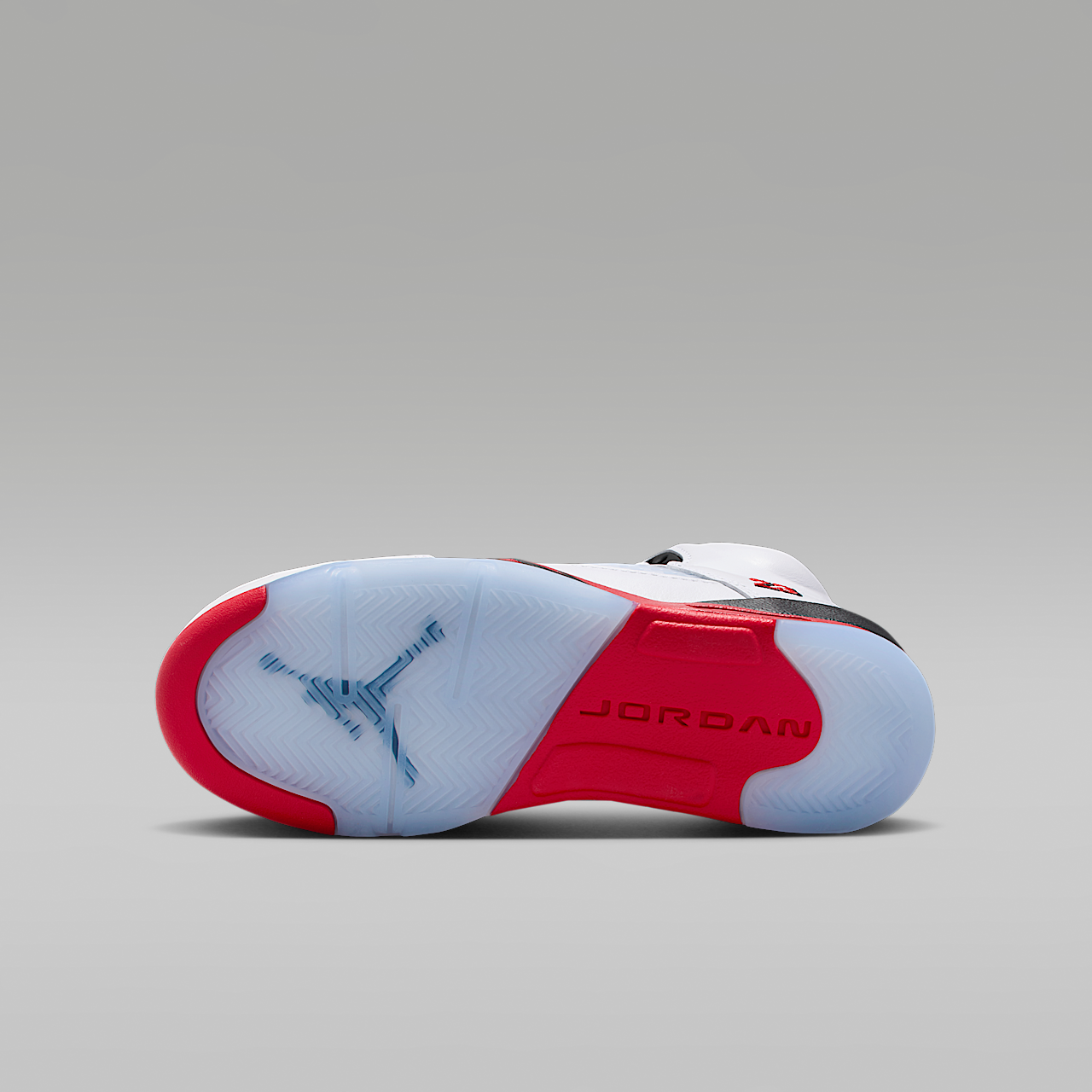 Nike Air Jordan sneaker Wit/Zwart/Fire Red