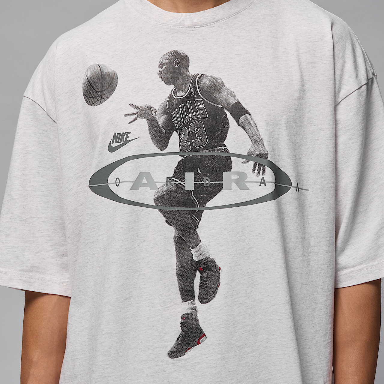 Nike  sneaker Birch Heather/Zwart