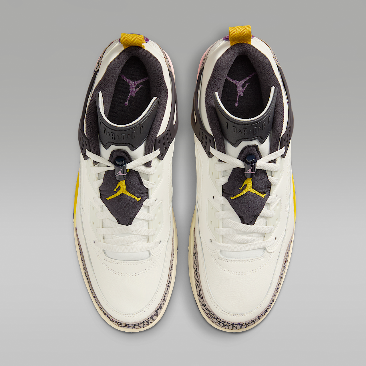 Nike Jordan Spizike Low sneaker Sail/Oil Grey/Muslin/Dark Sulfur