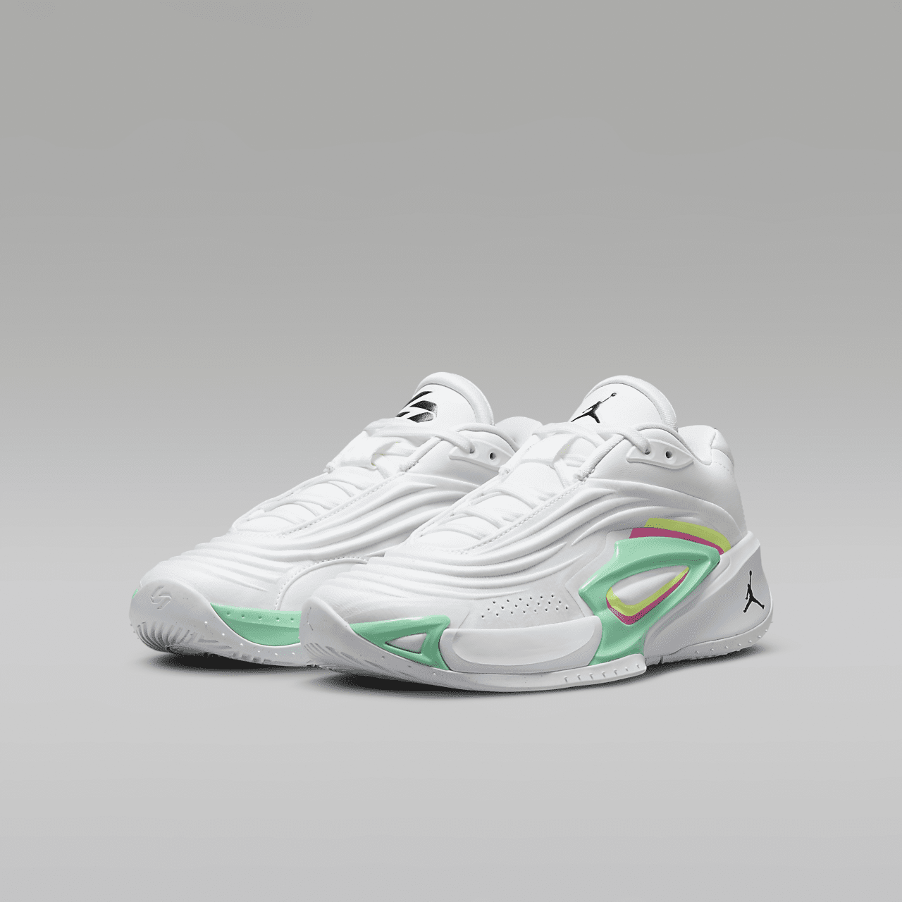 Nike  sneaker Wit/Volt Glow/Green Glow/Zwart