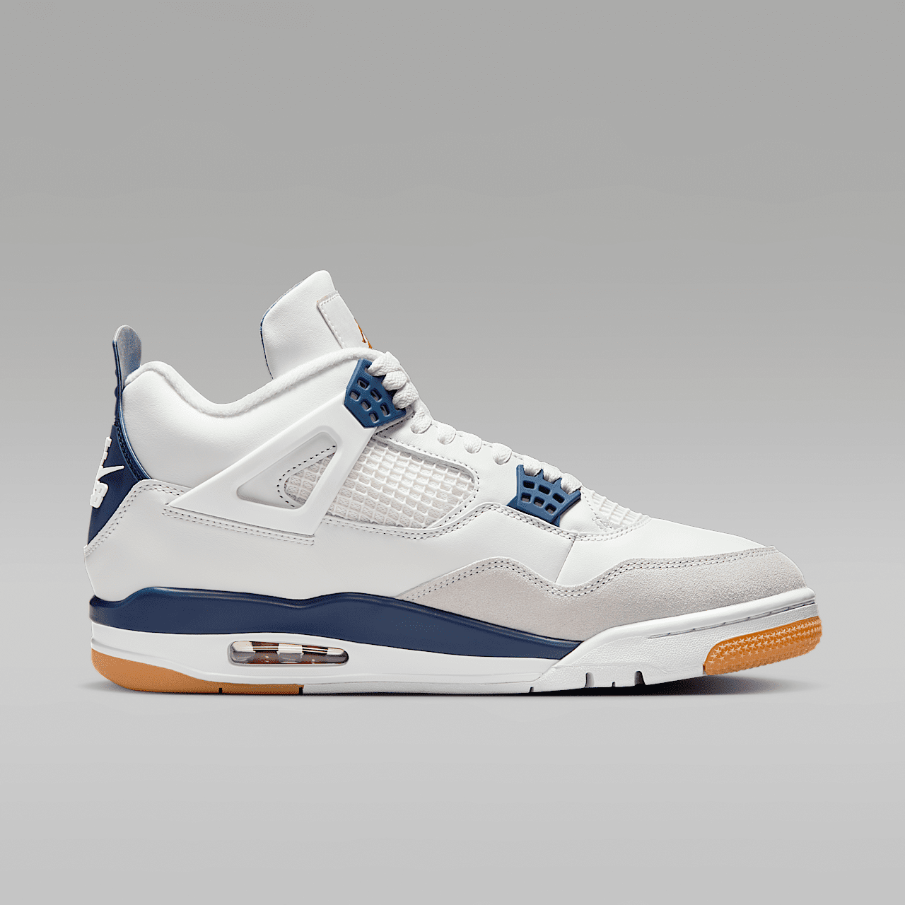 Nike Air Jordan 4 sneaker Summit White/Navy/Neutral Grey/Wit