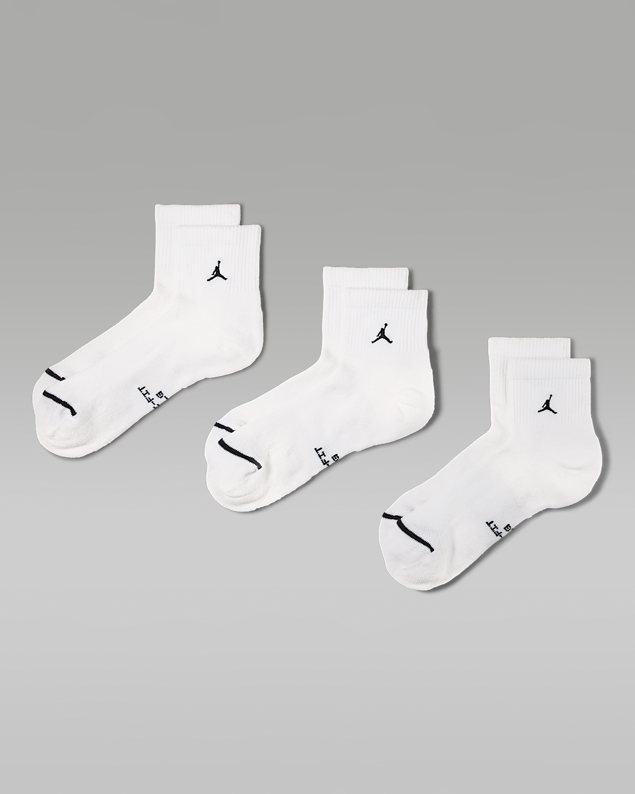 Unisex носки Jordan Everyday Elevated Ankle Socks (3 Pairs)