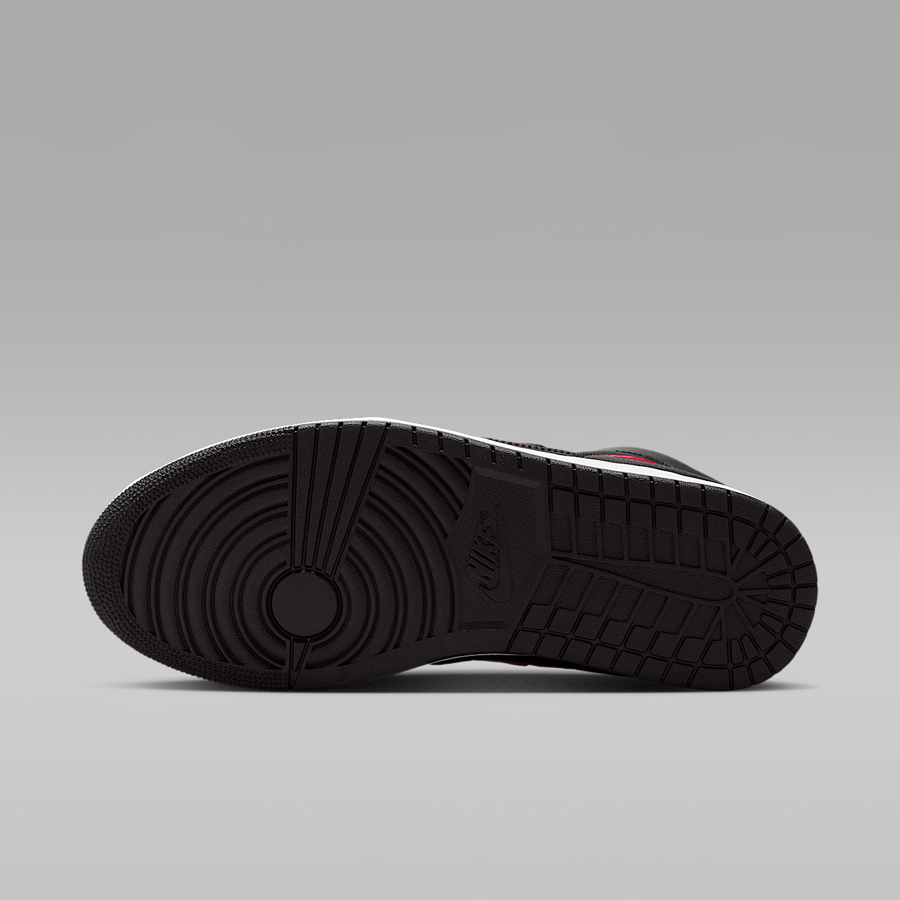 Nike  sneaker Zwart/Gym Red/Wit/Zwart