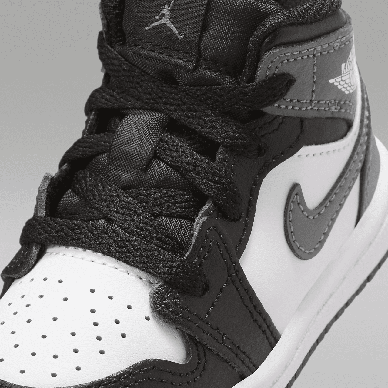 Nike  sneaker Zwart/Wit/Iron Grey