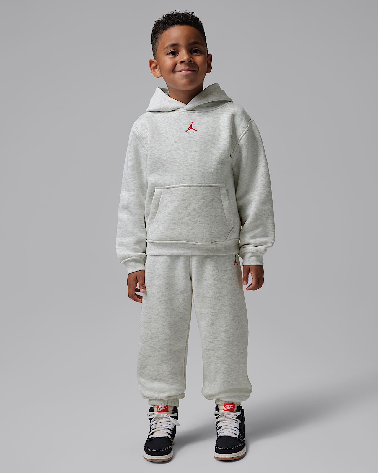 Детское худи Jordan Brooklyn Fleece Little Kids' 2-Piece Pullover Hoodie Set