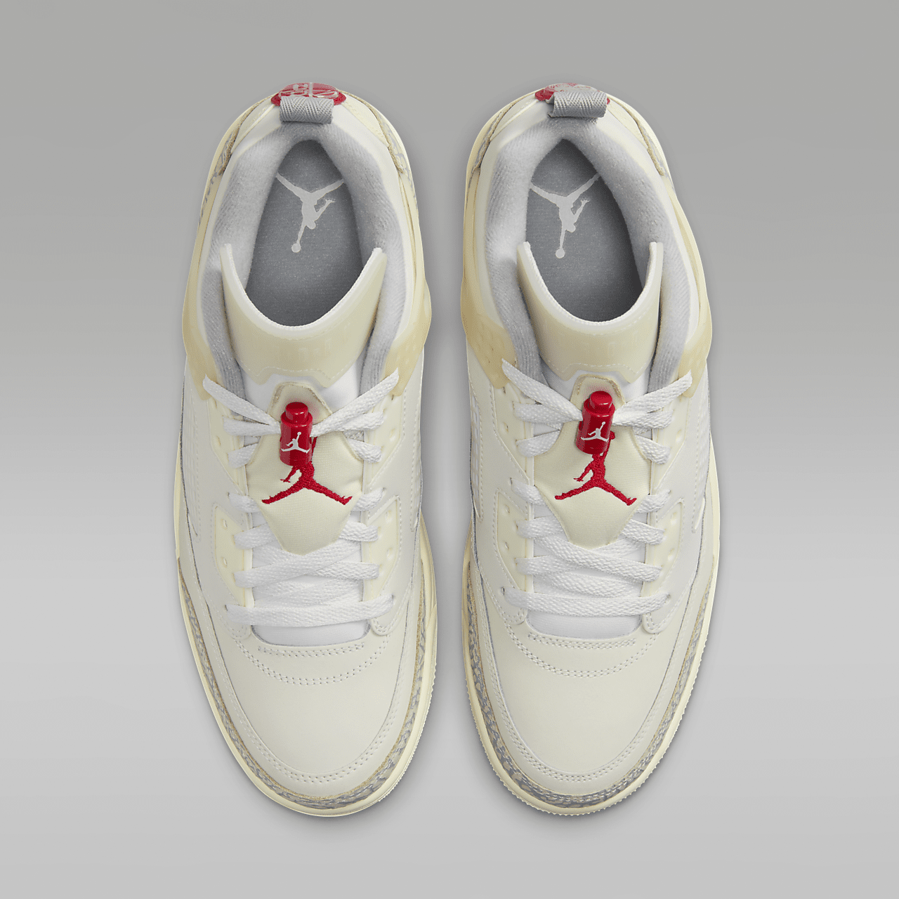 Nike Jordan Spizike Low sneaker Sail/Coconut Milk/Sandstone/University Red