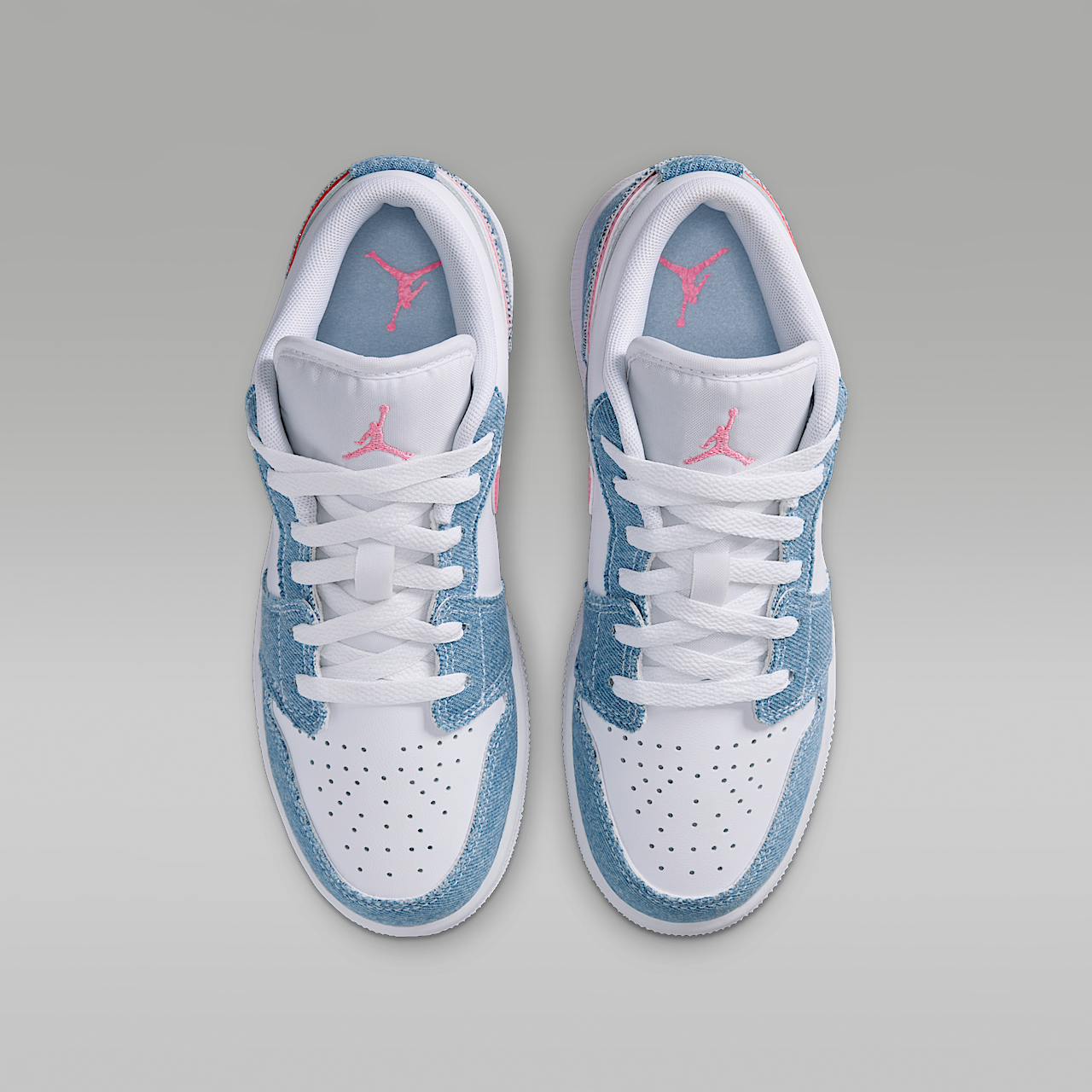 Nike Air Jordan sneaker Cobalt Bliss/Wit/Pink Glow