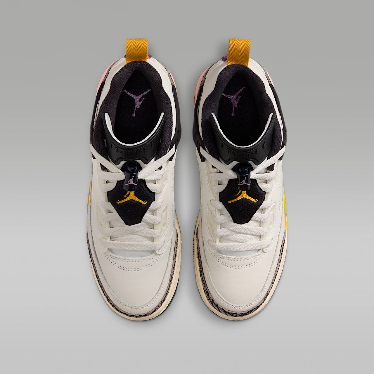 Nike Jordan Spizike Low sneaker Sail/Oil Grey/Muslin/Dark Sulfur