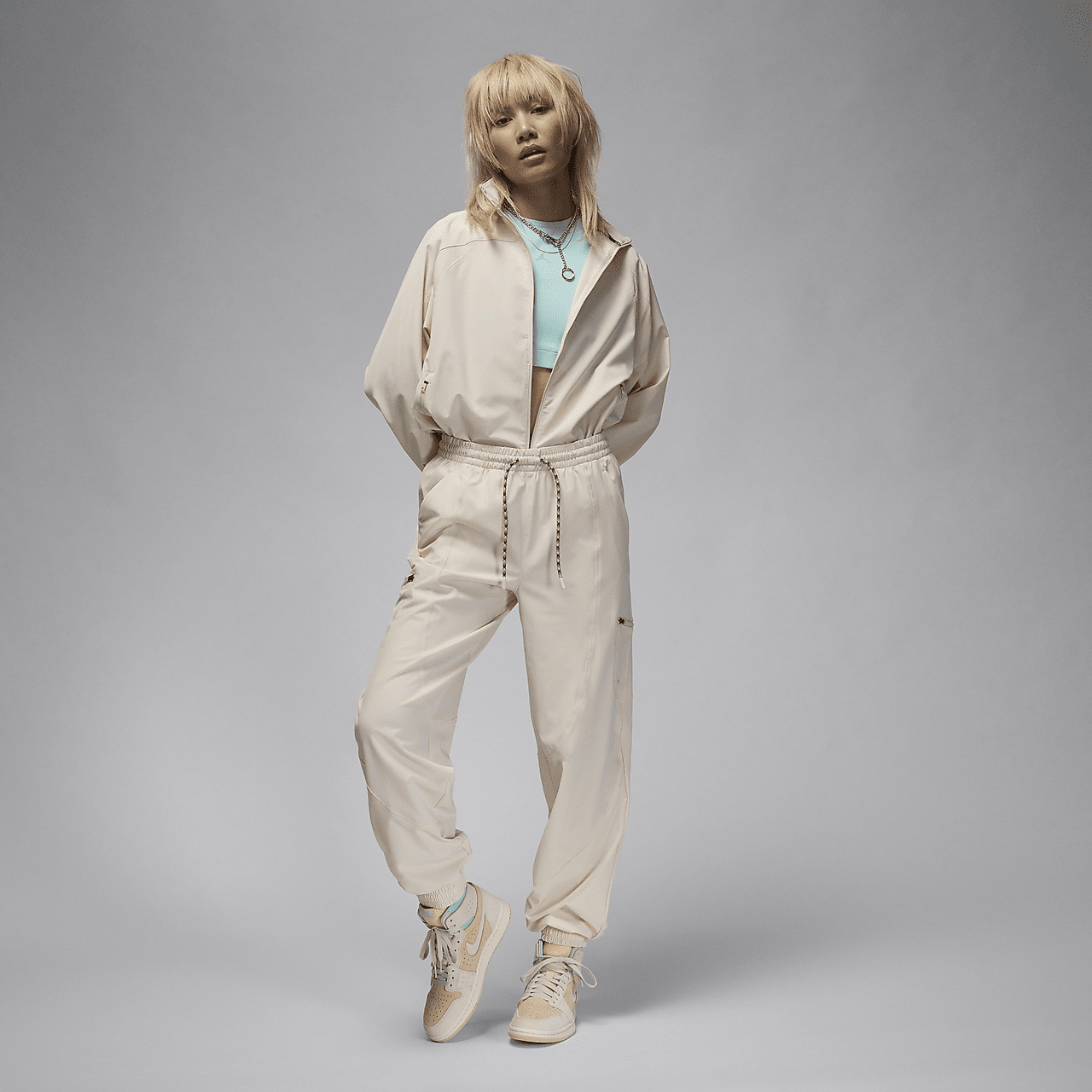 Nike Air Jordan 1 Zoom sneaker Coconut Milk/Light Dew/Sail/Legend Light Brown