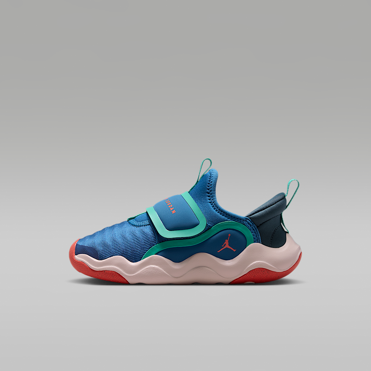 Nike  sneaker True Blue/Blue Fox/Kinetic Green/Track Red